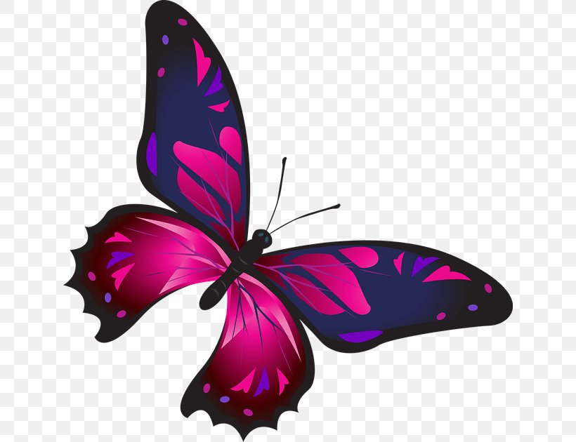 Butterfly Nail Clip Art, PNG, 640x630px, Butterfly, Arthropod, Blue, Brush Footed Butterfly, Butterflies And Moths Download Free