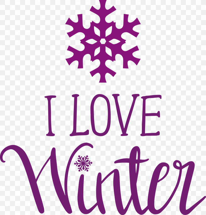I Love Winter Winter, PNG, 2871x3000px, I Love Winter, Floral Design, Geometry, Lavender, Lilac M Download Free