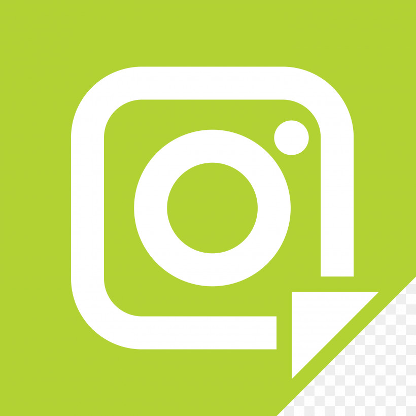 Instagram Logo Icon, PNG, 3000x3000px, Instagram Logo Icon, Angle, Area, Green, Line Download Free