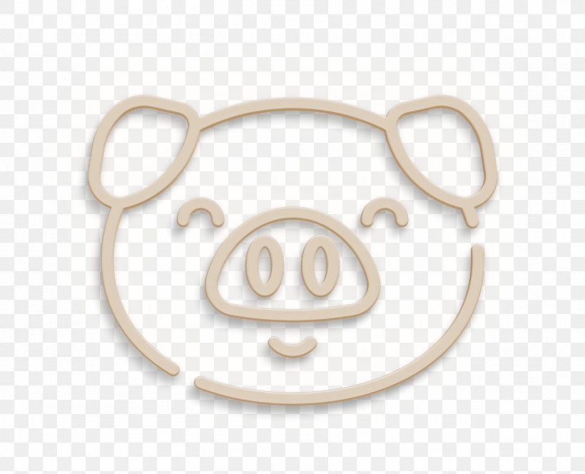 Nature And Animals Icon Pig Icon, PNG, 1462x1184px, Nature And Animals Icon, Human Body, Jewellery, Meter, Oval Download Free