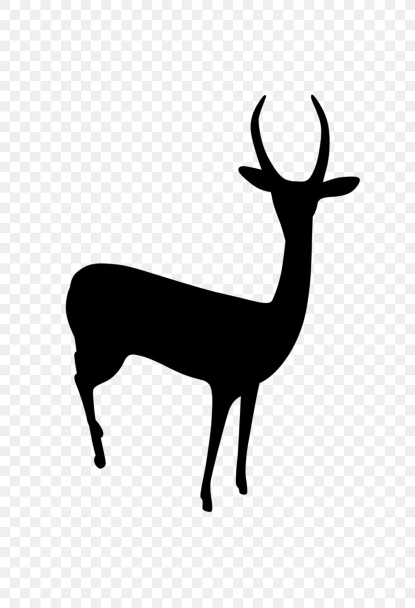 Reindeer Antelope Clip Art Silhouette Terrestrial Animal, PNG, 801x1200px, Reindeer, Animal, Antelope, Antler, Chamois Download Free