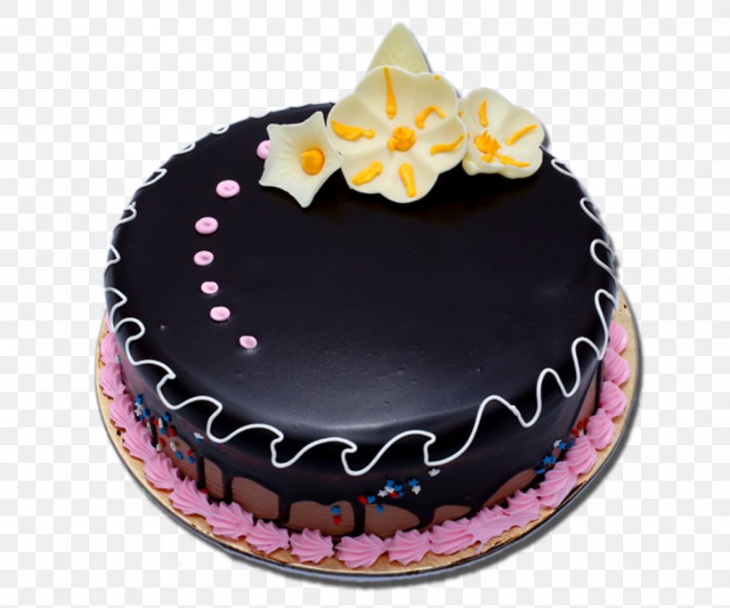 Birthday Cake Chocolate Cake Sachertorte Ganache, PNG, 1100x917px, Birthday Cake, Baked Goods, Buttercream, Cake, Cake Decorating Download Free
