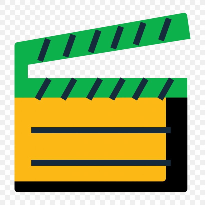 Clapperboard Vector Graphics Film, PNG, 1500x1500px, Clapperboard, Area, Brand, Film, Green Download Free