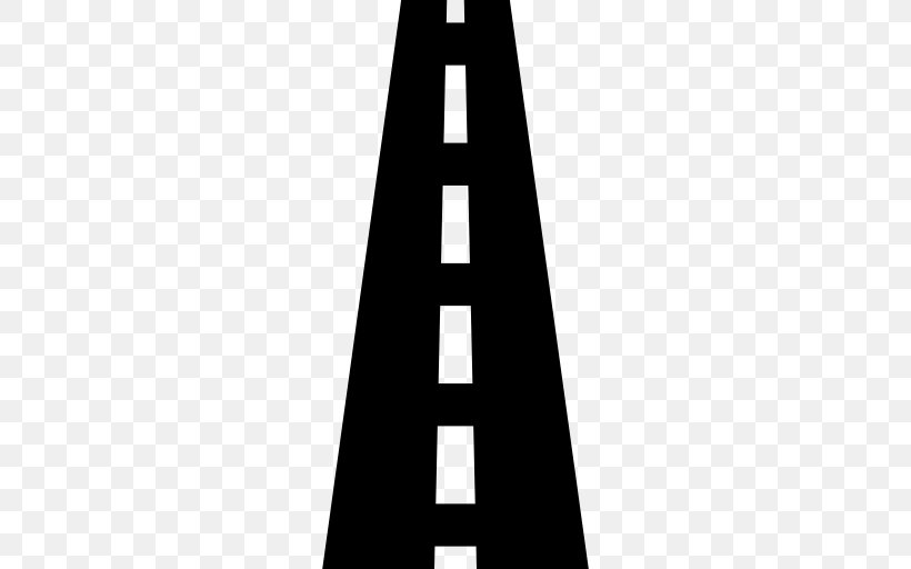 Line Road Transport Symbol, PNG, 512x512px, Road, Black, Black And White, Cone, Monochrome Download Free