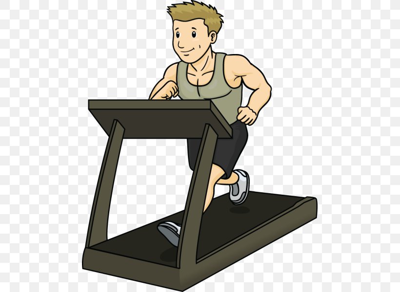 Physical Exercise Physical Fitness Cartoon Treadmill Clip Art, PNG,  483x600px, Physical Exercise, Arm, Cartoon, Crossfit, Drawing