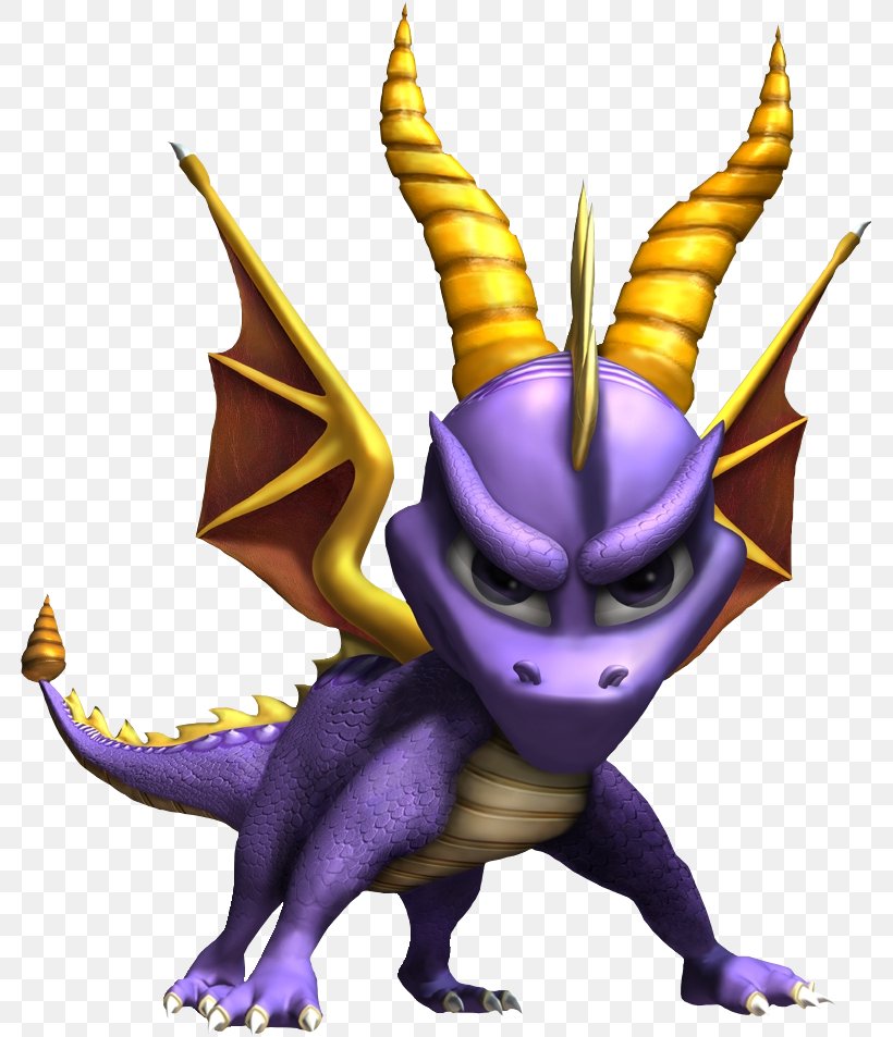 Spyro The Dragon Spyro 2: Ripto's Rage! Spyro: Year Of The Dragon PlayStation The Legend Of Spyro: The Eternal Night, PNG, 783x953px, Spyro The Dragon, Dragon, Fictional Character, Game, Insomniac Games Download Free