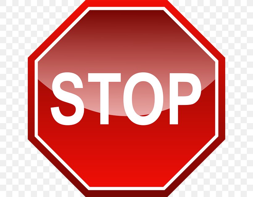 Stop Sign Traffic Sign Clip Art, PNG, 640x640px, Stop Sign, Area, Brand, Logo, Point Download Free