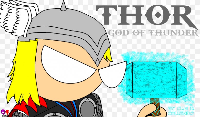 Work Of Art Thor: God Of Thunder, PNG, 1950x1140px, Art, Area, Artist, Brand, Cartoon Download Free