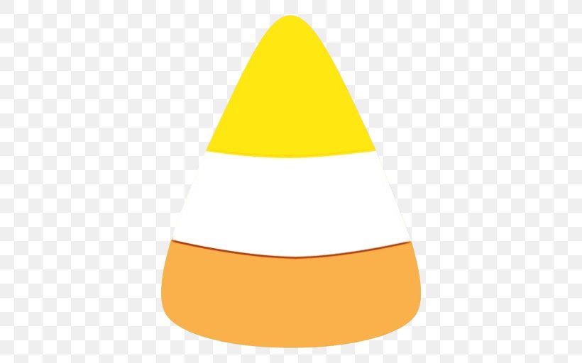 Candy Corn, PNG, 512x512px, Watercolor, Candy Corn, Cone, Orange, Paint Download Free