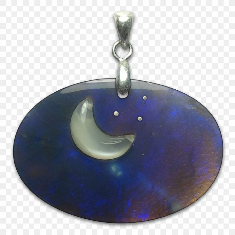 Charms & Pendants Opal Moonstone Jewellery The Starry Night, PNG, 833x833px, Charms Pendants, Cabochon, Cobalt Blue, Diamond, Gold Download Free