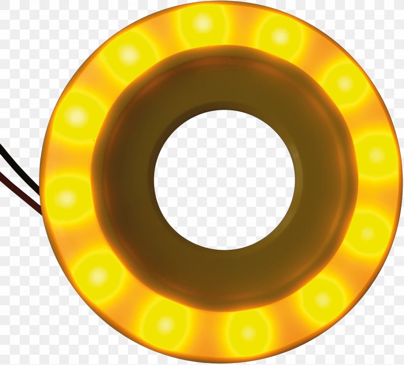 Circle Wheel, PNG, 2592x2344px, Wheel, Lightemitting Diode, Millimeter, Orange, Yellow Download Free