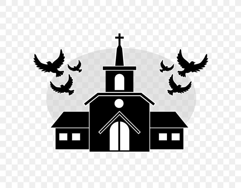 Clip Art Illustration Wedding Marriage Chapel, PNG, 640x640px, Wedding, Black And White, Brand, Chapel, Christian Church Download Free