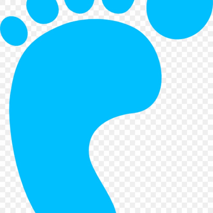 Clip Art Image Vector Graphics Footprint, PNG, 1024x1024px, Footprint, Aqua, Art, Azure, Blue Download Free