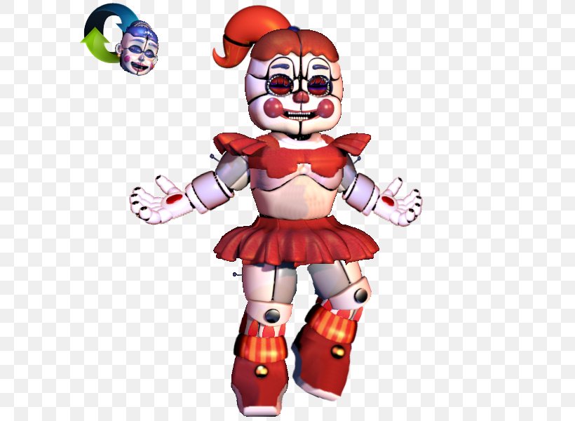 Five Nights At Freddy's: Sister Location Freddy Fazbear's Pizzeria Simulator Circus Infant Animatronics, PNG, 600x600px, Circus, Animatronics, Art, Artificial Intelligence, Character Download Free