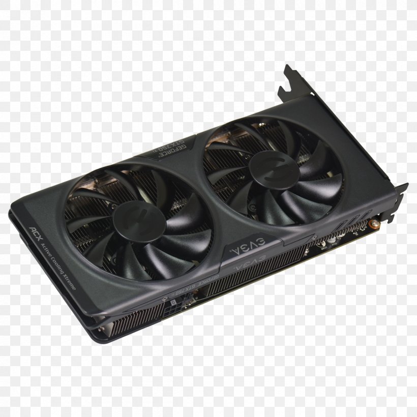 Graphics Cards & Video Adapters Computer System Cooling Parts EVGA Corporation NVIDIA GeForce GTX 750 Ti, PNG, 1200x1200px, Graphics Cards Video Adapters, Car Subwoofer, Computer Cooling, Computer Monitors, Computer System Cooling Parts Download Free