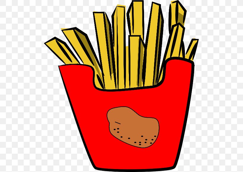 McDonald's French Fries Hamburger Fast Food Clip Art, PNG, 523x582px, French Fries, Area, Artwork, Fast Food, Fast Food Restaurant Download Free