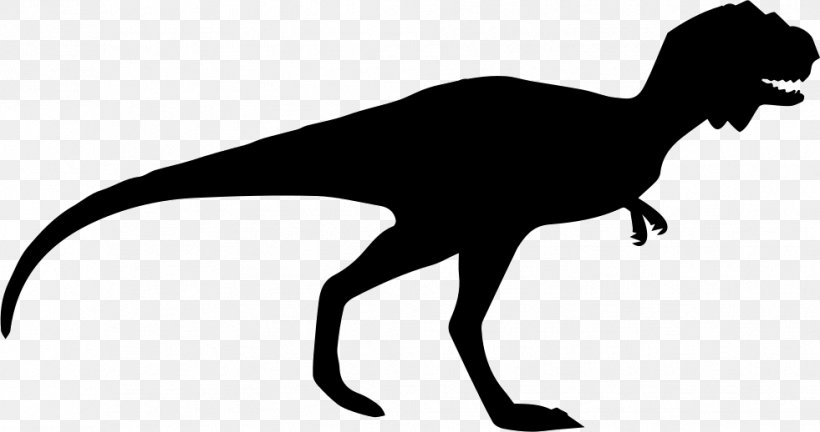 Tyrannosaurus Dinosaur Dilong Majungasaurus, PNG, 981x518px, Tyrannosaurus, Animal, Autocad Dxf, Black And White, Dilong Download Free