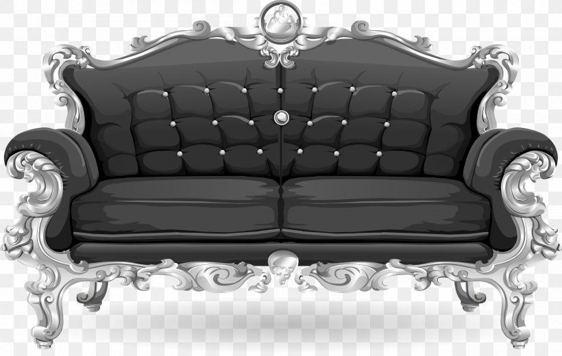 Couch Furniture Futon Ikman.lk, PNG, 2400x1523px, Couch, Advertising, Black, Black And White, Chair Download Free