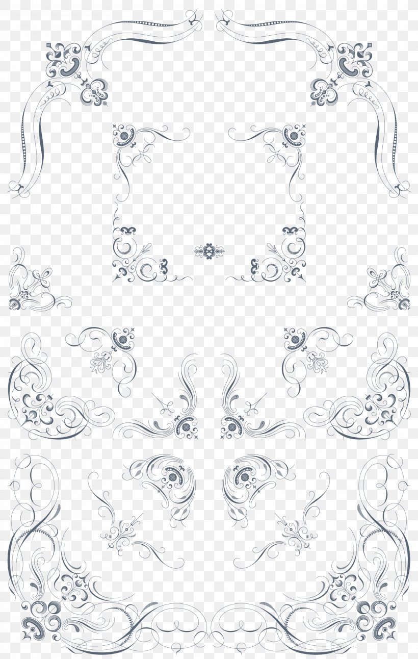 Decorative Corners Clip Art, PNG, 1920x3026px, Decorative Corners, Adobe After Effects, Area, Art, Black Download Free