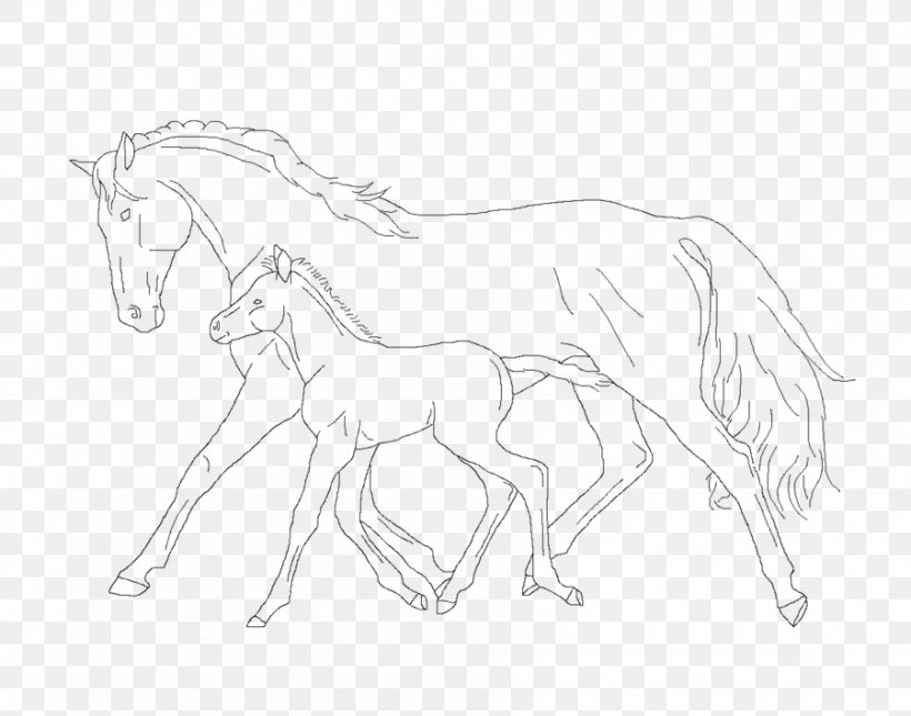 Mule Foal Stallion Colt Pony, PNG, 900x709px, Mule, Animal Figure, Arm, Artwork, Black And White Download Free