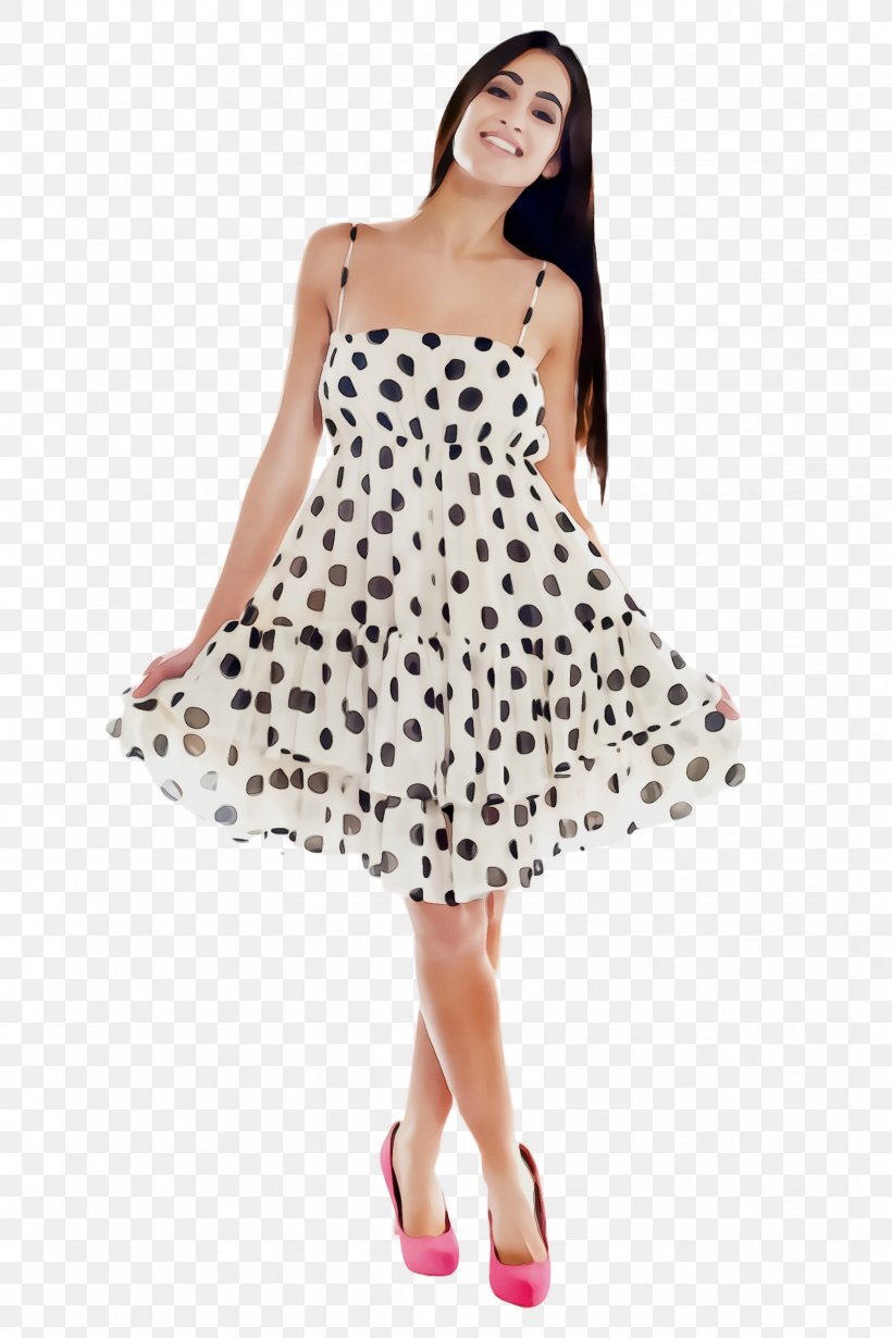 Polka Dot, PNG, 1632x2448px, Watercolor, Clothing, Cocktail Dress, Day Dress, Dress Download Free
