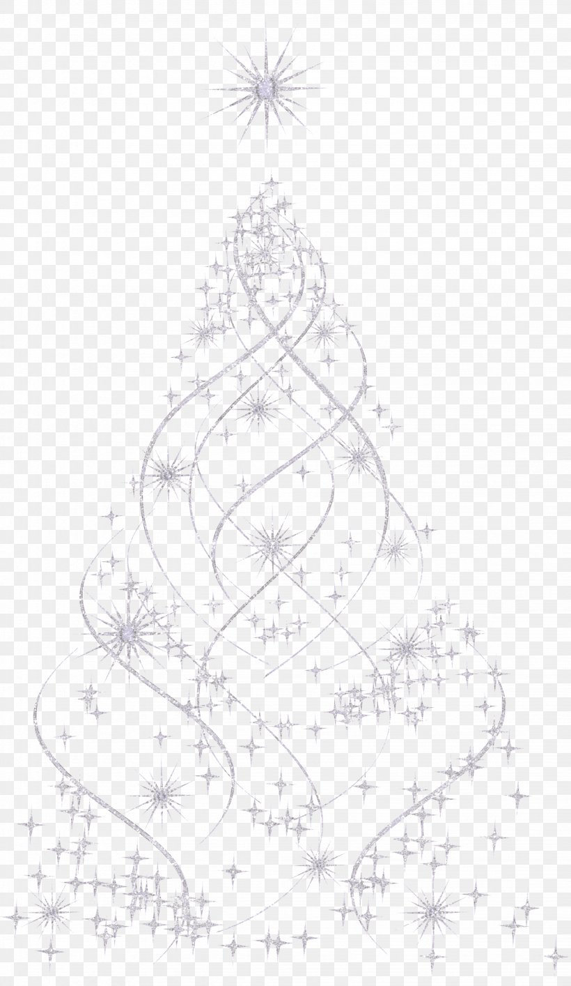 Spruce Christmas Ornament Christmas Tree New Year Christmas Day, PNG, 2054x3543px, Spruce, Advertising, Black And White, Branch, Christmas Day Download Free