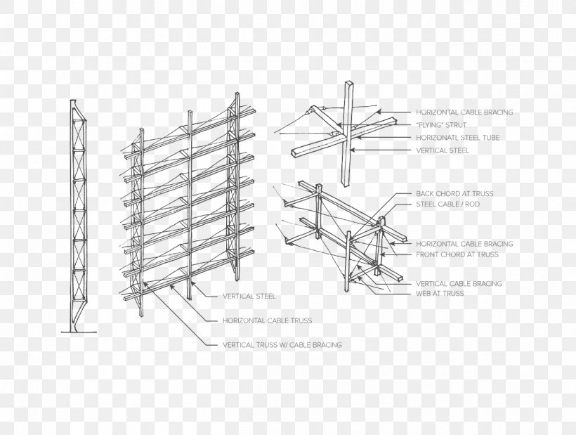 Structure Truss Curtain Wall Building Facade, PNG, 1314x992px, Structure, Architectural Structure, Building, Curtain Wall, Diagram Download Free