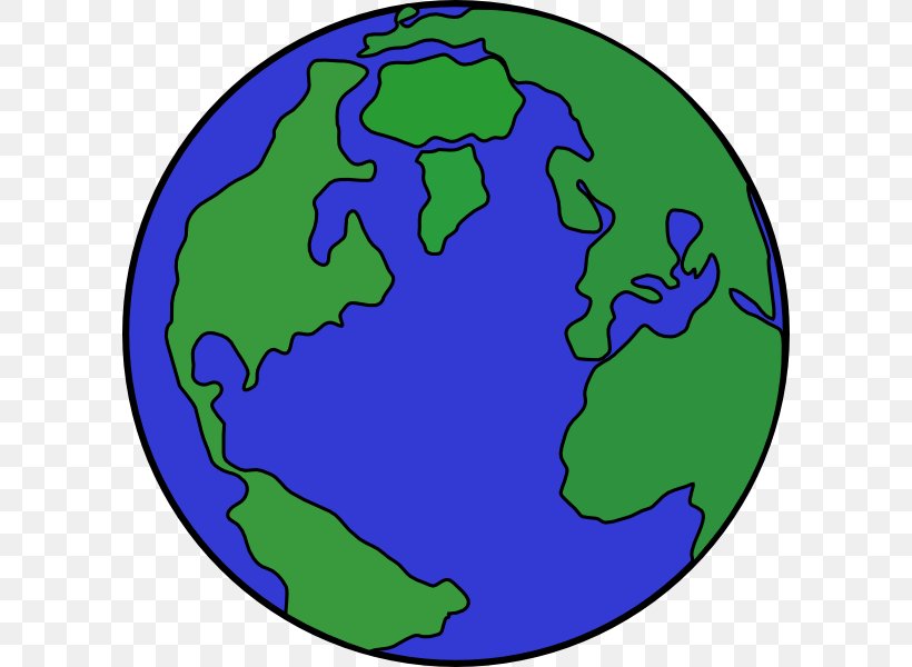 cartoon world globe clipart