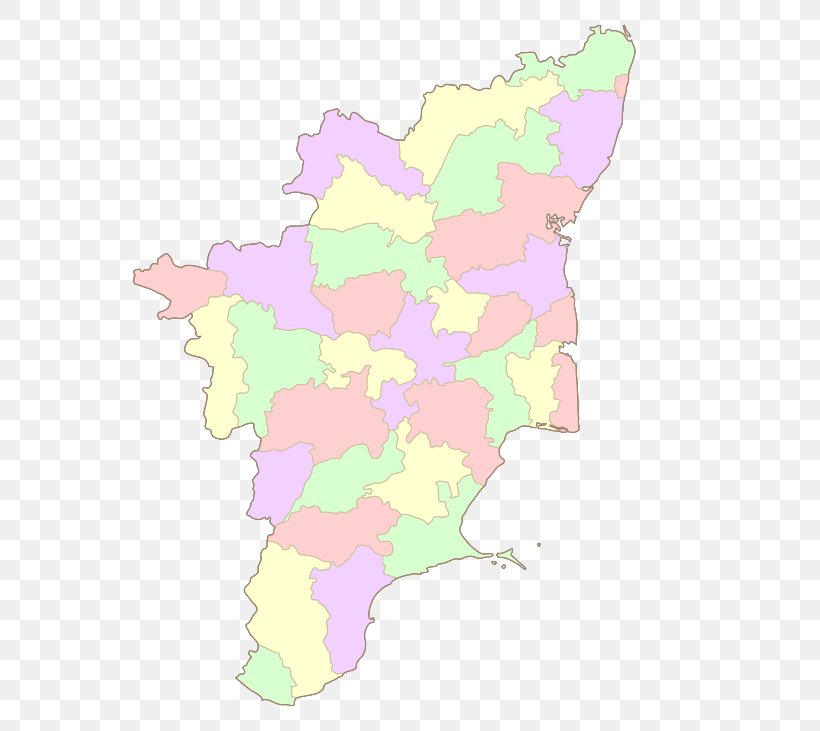 Erode Cuddalore Dharmapuri District Tamil, PNG, 600x731px, Erode, Arabic Wikipedia, Area, Blank Map, Cuddalore Download Free