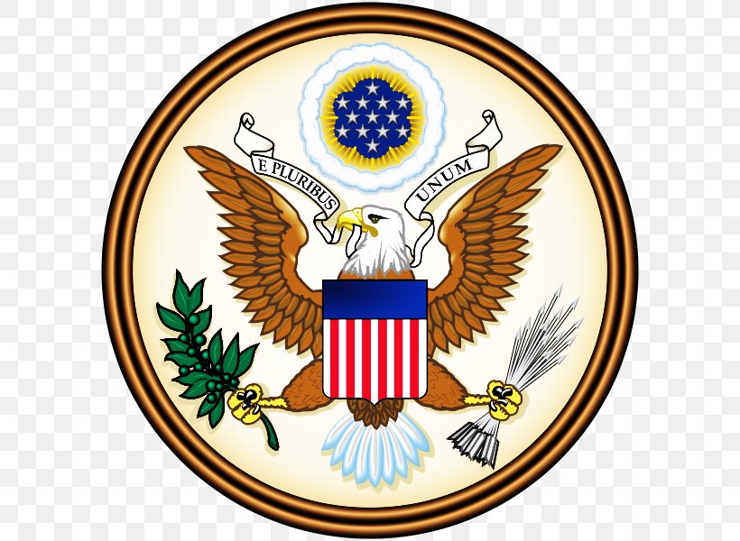 Great Seal Of The United States Annuit Cœptis E Pluribus Unum, PNG, 600x600px, United States, Bald Eagle, Beak, Crest, E Pluribus Unum Download Free