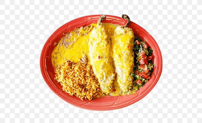 Mexican Cuisine El Toro Bravo Restaurant Chile Relleno Vegetarian Cuisine Asian Cuisine, PNG, 500x500px, Mexican Cuisine, Arroz Con Pollo, Asian Cuisine, Asian Food, Chef Download Free