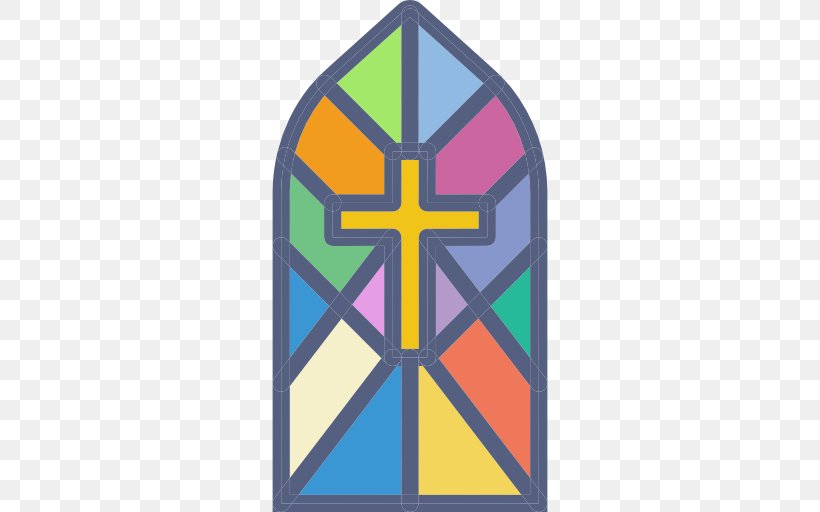 Stained Glass Religion Icon, PNG, 512x512px, Scalable Vector Graphics, Building, Christianity, Church, Ico Download Free