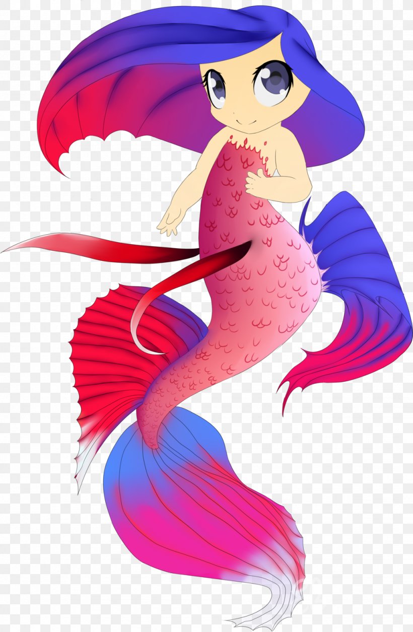 Siamese Fighting Fish Mermaid Drawing DeviantArt, PNG, 1024x1568px, Watercolor, Cartoon, Flower, Frame, Heart Download Free