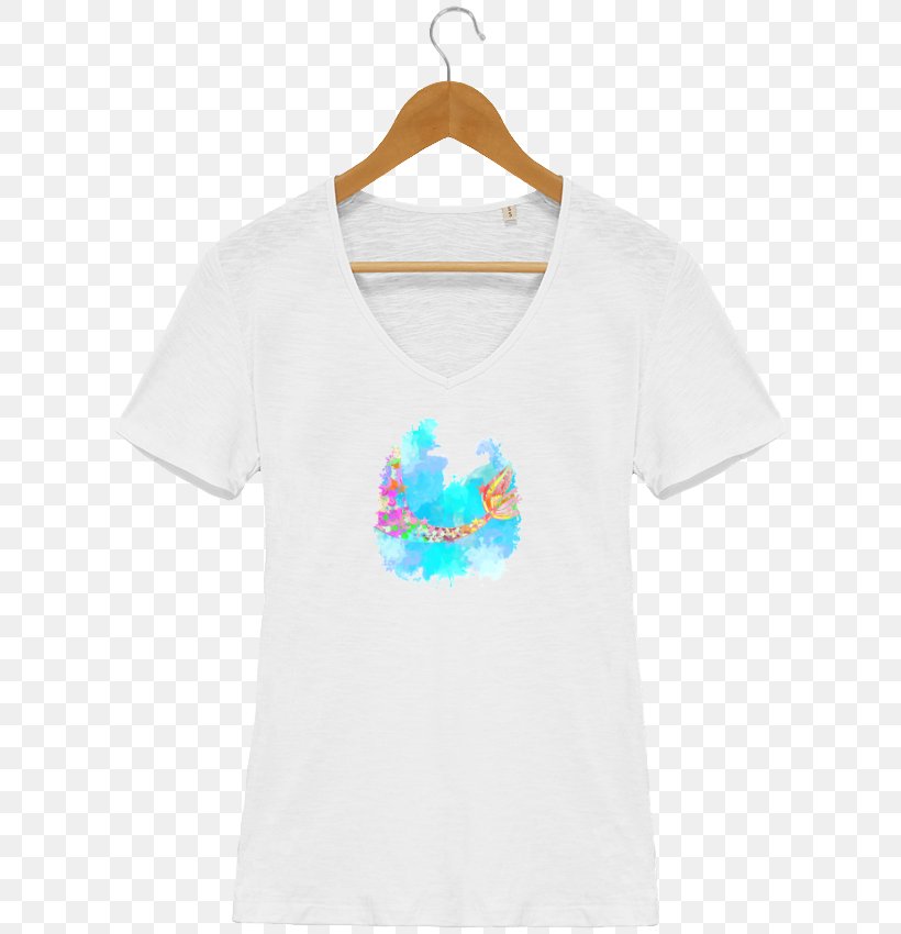 T-shirt Sleeve Collar Neckline, PNG, 690x850px, Tshirt, Aqua, Bluza, Clothing, Collar Download Free