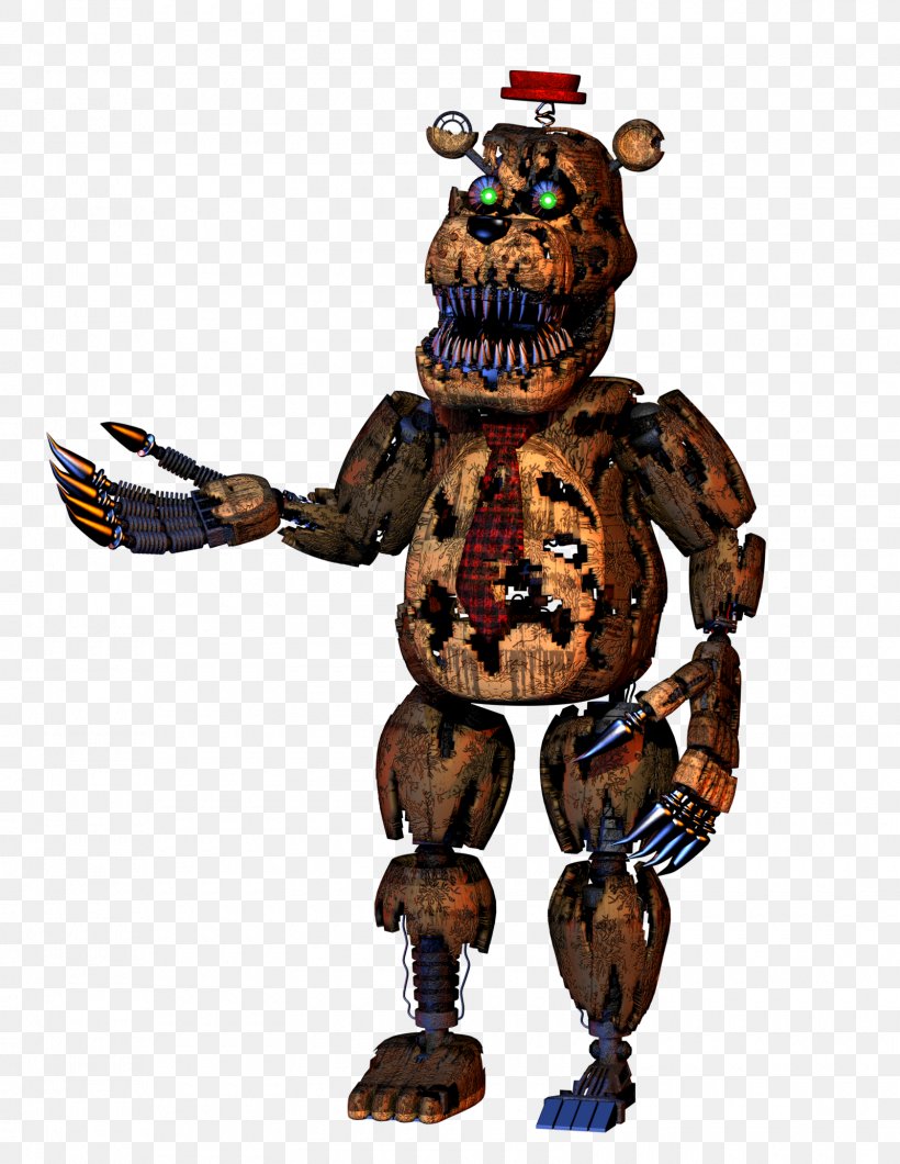 Freddy Fazbear's Pizzeria Simulator Five Nights At Freddy's: The Twisted Ones Nightmare, PNG, 1600x2069px, Nightmare, Art, Artist, Bear, Carnivora Download Free