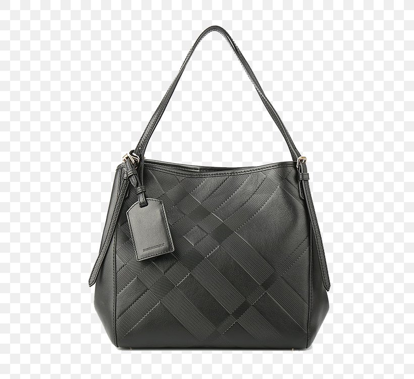 Hobo Bag Burberry Handbag Tote Bag Leather, PNG, 750x750px, Hobo Bag, Bag, Black, Brand, Burberry Download Free