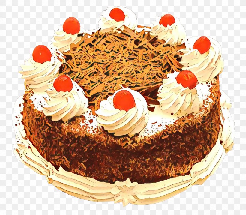 Cake Food Dessert Cuisine Dish, PNG, 1250x1094px, Cartoon, Baked Goods, Black Forest Cake, Buttercream, Cake Download Free
