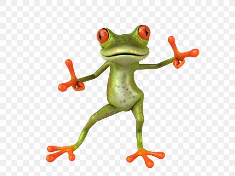 Frog Animated Film Desktop Wallpaper 3D Computer Graphics Cartoon, PNG, 880x660px, 3d Computer Graphics, Frog, Amphibian, Animal Figure, Animated Cartoon Download Free