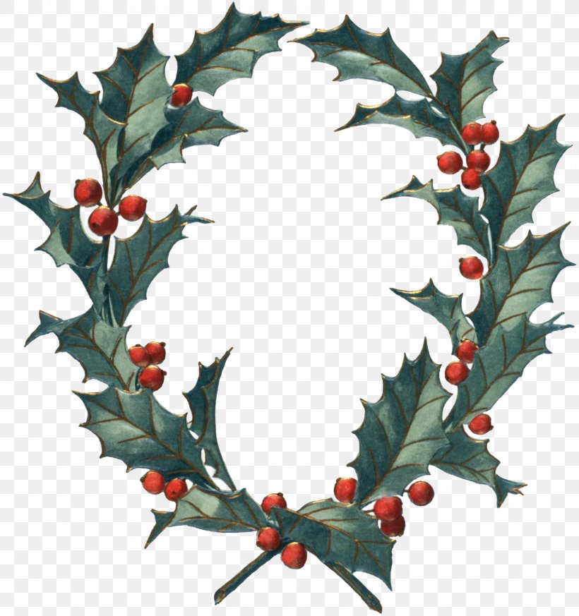 Holly Aquifoliales Christmas Ornament Twig Wreath, PNG, 1690x1800px, Holly, Aquifoliaceae, Aquifoliales, Branch, Christmas Download Free