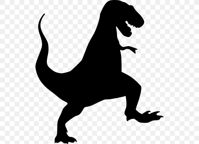 Tyrannosaurus Dinosaur Clip Art, PNG, 528x594px, Tyrannosaurus, Black And White, Blog, Dinosaur, Footprint Download Free