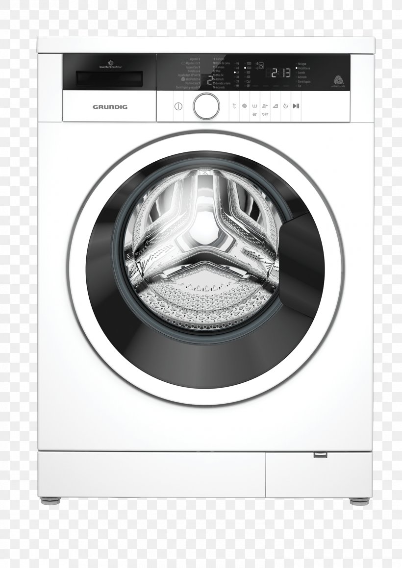 Washing Machines Grundig GWN48430CW 8kg 1400 Rpm Washing Machine Laundry Arçelik, PNG, 1500x2121px, Washing Machines, Blomberg, Cleaning, Clothes Dryer, Grundig Download Free