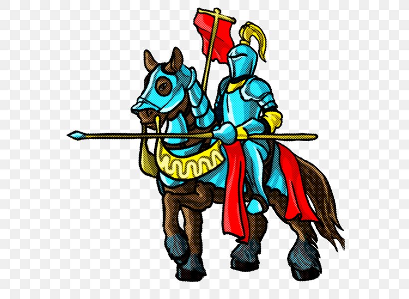 Cartoon Clip Art Knight Horse Conquistador, PNG, 600x600px, Cartoon, Animal Figure, Conquistador, Fictional Character, Horse Download Free