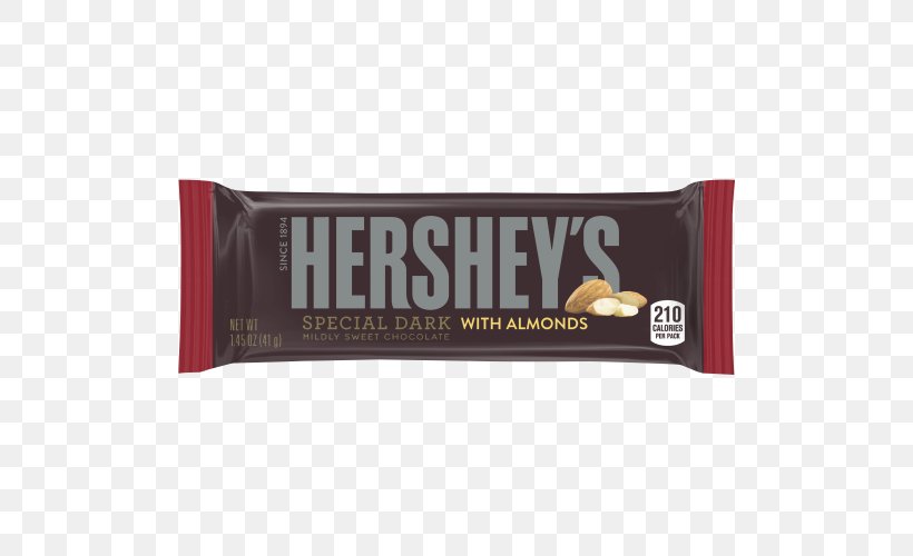 Chocolate Bar Hershey Bar Mounds Hershey's Special Dark The Hershey Company, PNG, 500x500px, Chocolate Bar, Candy, Chocolate, Cocoa Solids, Confectionery Download Free