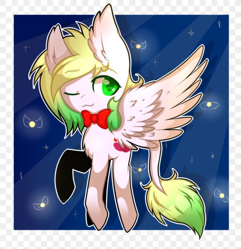 Fairy Horse Cartoon Figurine, PNG, 879x908px, Watercolor, Cartoon, Flower, Frame, Heart Download Free