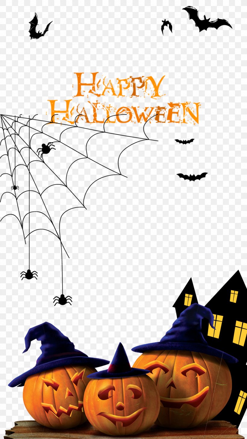 Halloween Poster Paper Jack-o'-lantern, PNG, 1080x1920px, Halloween, Art, Artikel, Cartoon, Clip Art Download Free