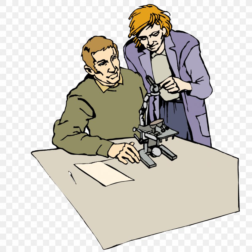 Microscope Illustration, PNG, 1001x1001px, Microscope, Art, Cartoon, Experiment, Expert Download Free