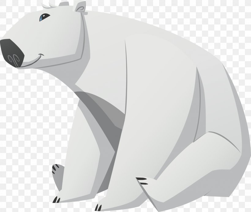 Baby Polar Bear Cuteness, PNG, 2258x1909px, Bear, Animal, Animation, Arctic, Asian Black Bear Download Free
