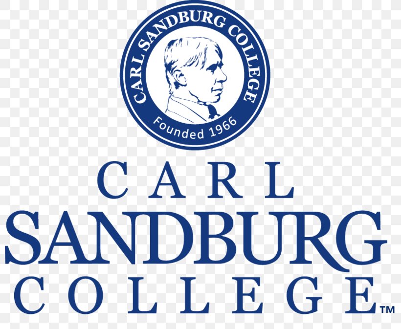 Carl Sandburg College Community College Organization Carl Sandburg High School, PNG, 800x673px, Community College, Area, Blue, Brand, Carl Sandburg Download Free