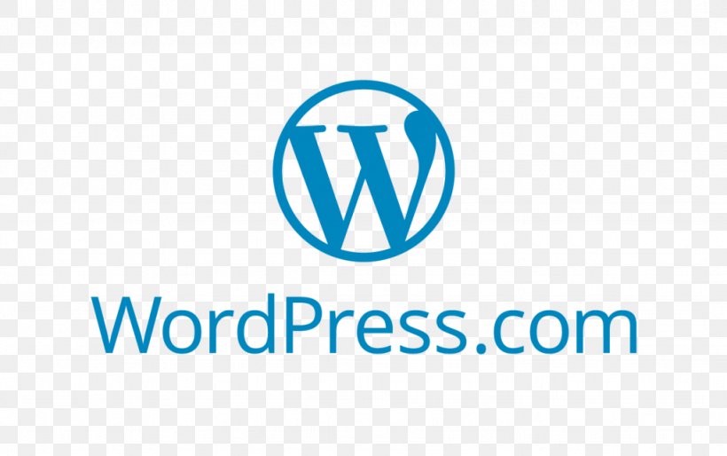 Logo WordPress.com Website Automattic, PNG, 1024x642px, Logo, Area, Automattic, Blue, Brand Download Free