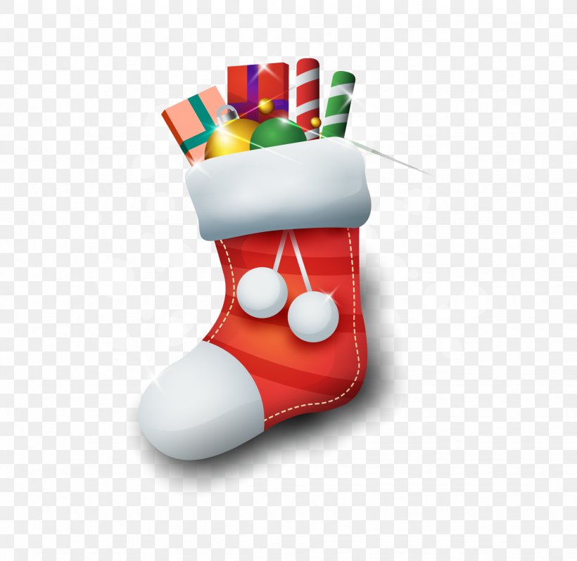 Santa Claus Christmas Stockings Gift Sock, PNG, 1842x1794px, Santa Claus, Box, Christmas, Christmas Decoration, Christmas Ornament Download Free